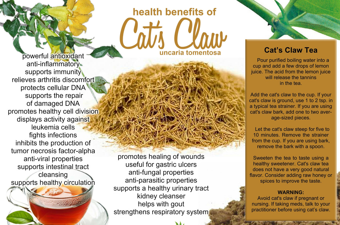 Cats Claw organic