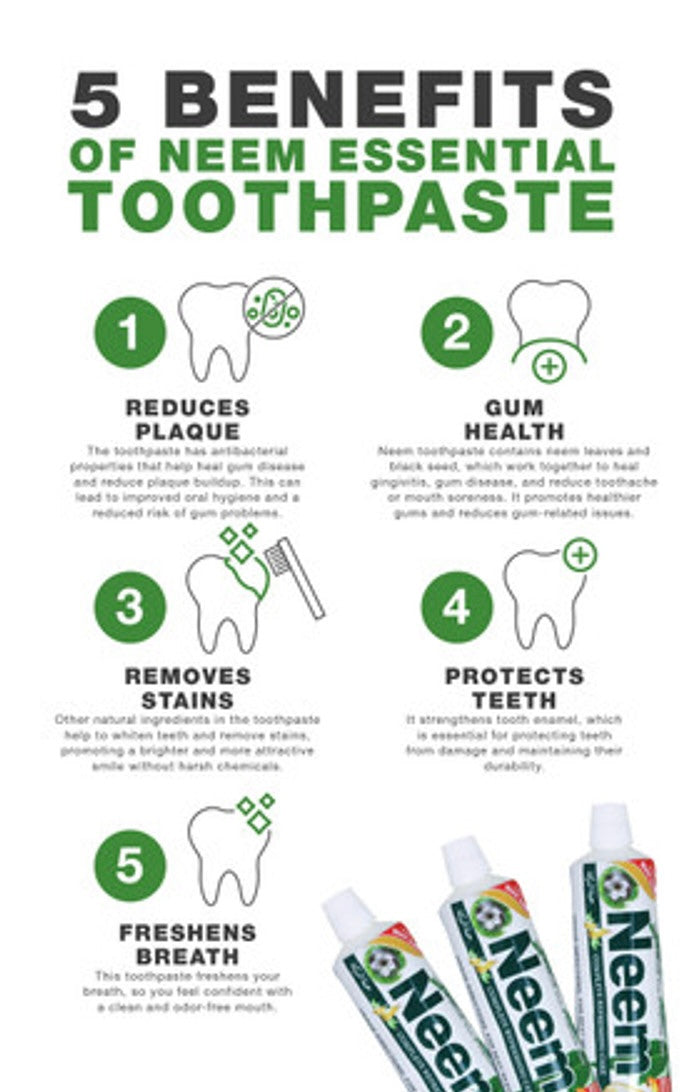 Neem toothpaste