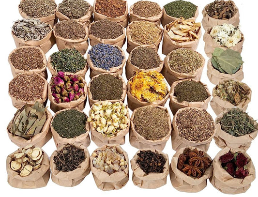 Dry Herbs & powders (over 50 listed)